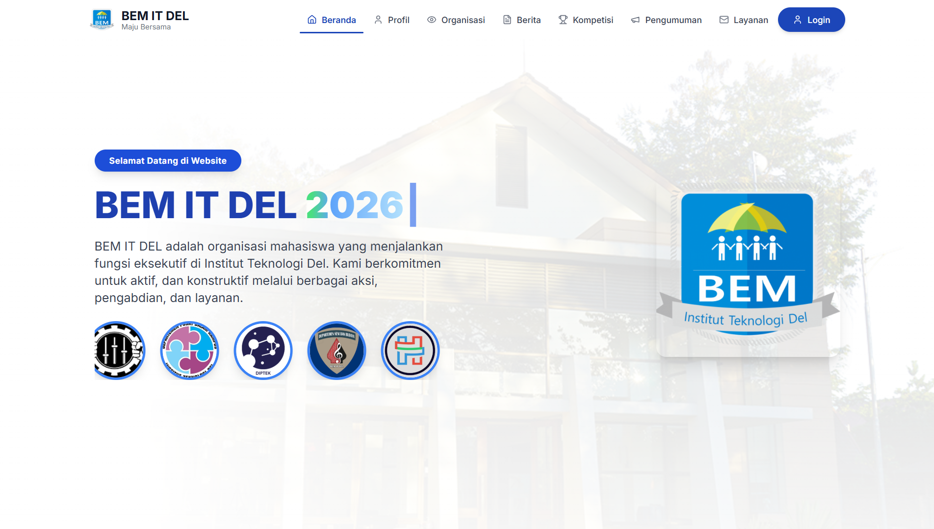 Website BEM IT Del