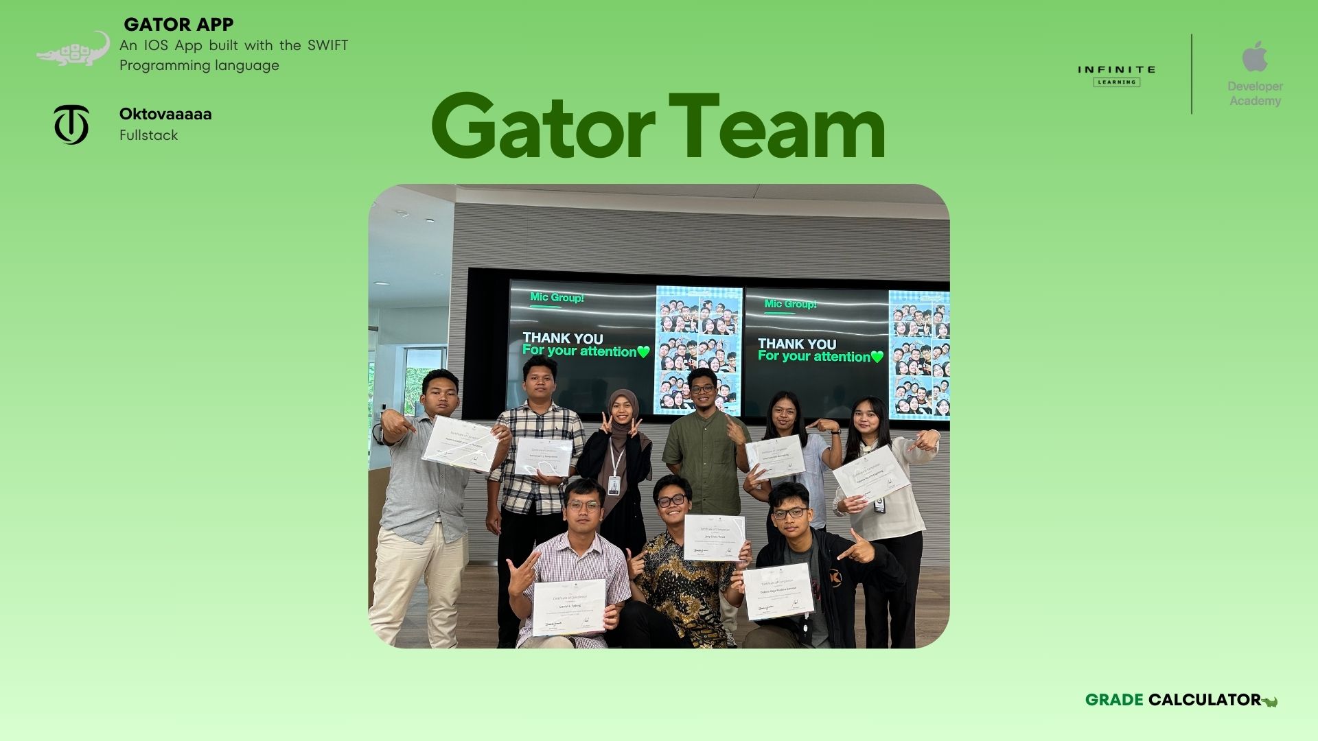 Gator (Grade Calculator Application)