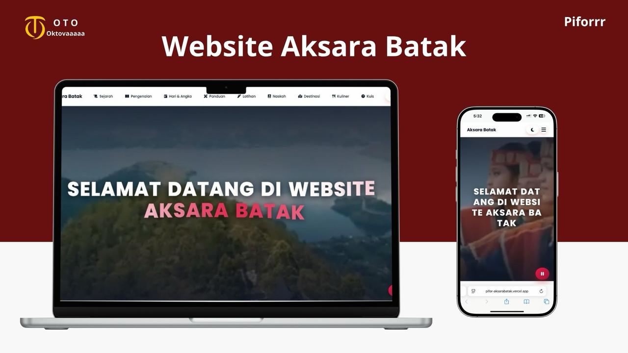 Website Aksara Batak